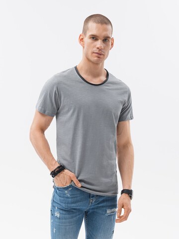 Ombre Shirt in Grijs: voorkant