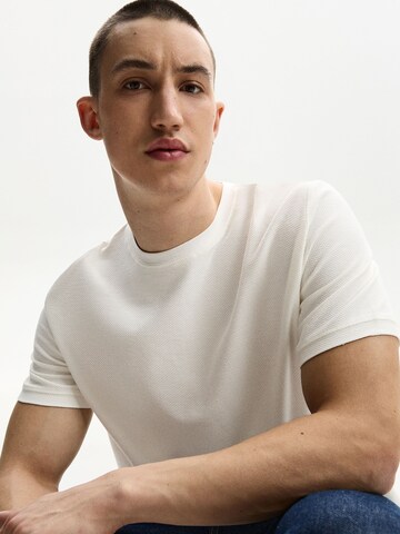Bershka Shirt in White
