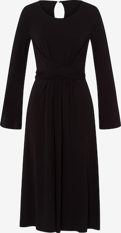 Robe Les Lunes en noir : devant