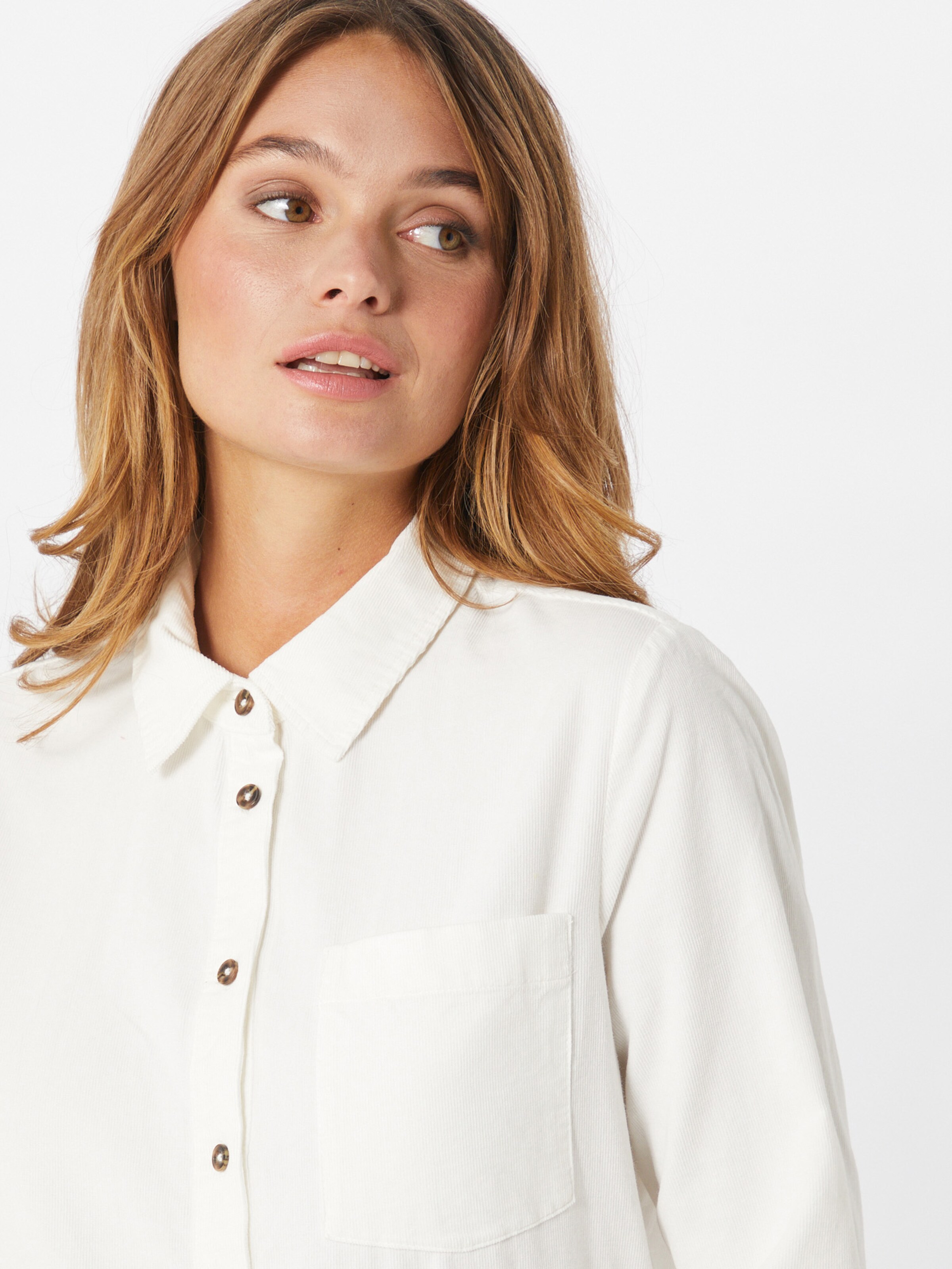 Frauen Große Größen s.Oliver Bluse in Weiß - YH88355 Frauen Große Größen s.Oliver Bluse in Weiß - YH88355