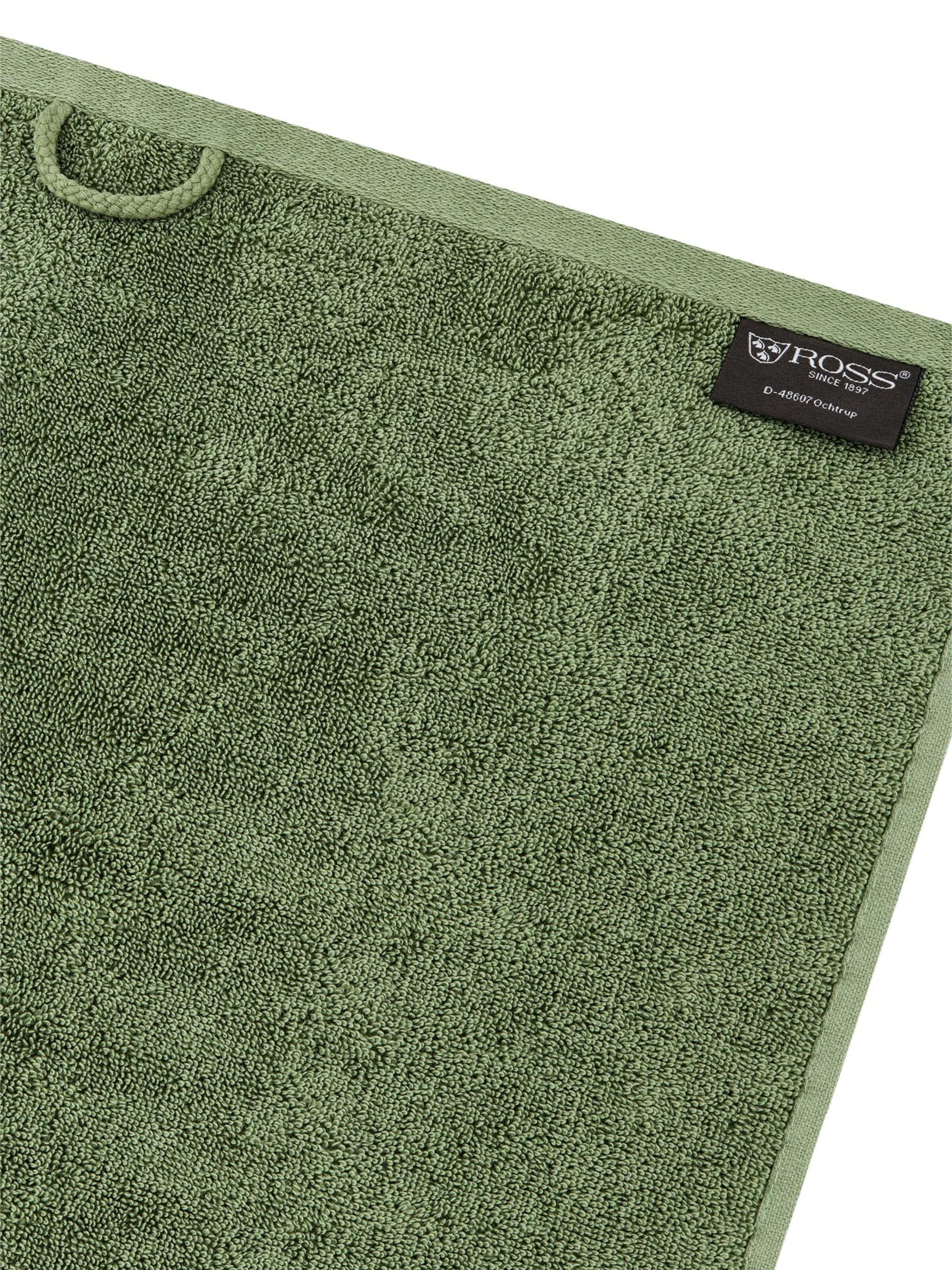 ROSS Towel 'Pique' in Green