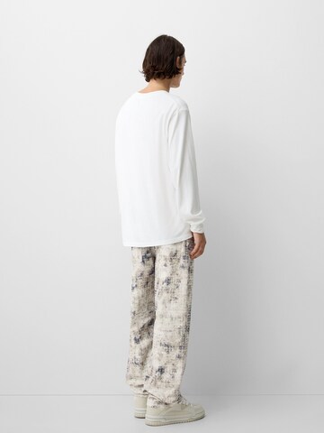 Bershka Loosefit Jeans in Groen