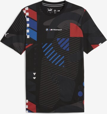 T-Shirt fonctionnel 'BMW M' PUMA en noir : devant