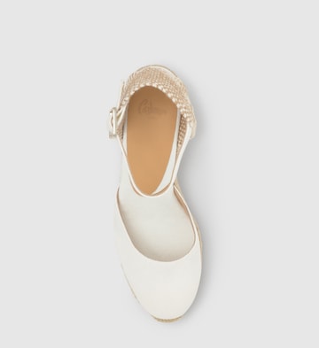 Espadrilles 'Carol' Castañer en blanc