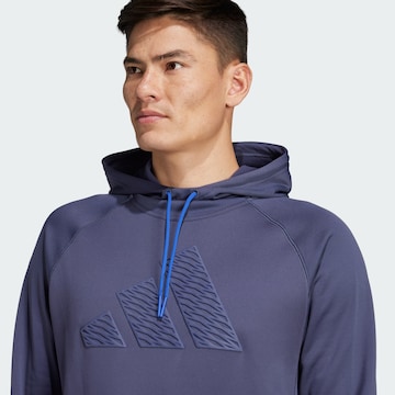 Felpa sportiva 'Game and Go' di ADIDAS PERFORMANCE in blu