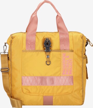 George Gina & Lucy Handbag 'Bigster' in Yellow: front