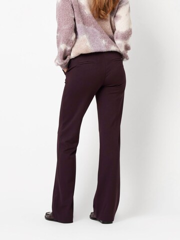 TONI Wide leg Pants 'Jenny' in Purple