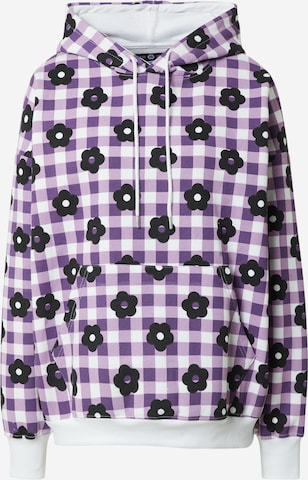 Daisy Street Sweatshirt 'MAYA' in Purple: front