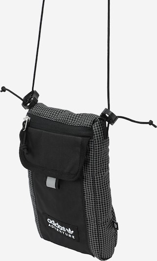 ADIDAS ORIGINALS Crossbody Bag 'Adventure Flag Small' in Black / White, Item view