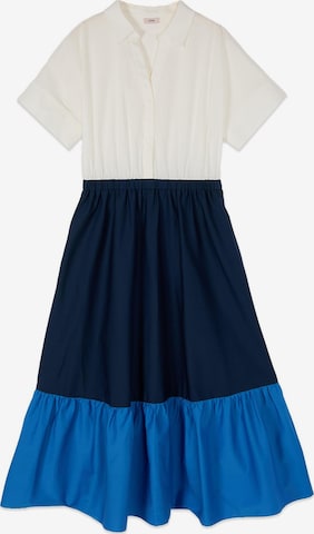 Robe oltre en bleu : devant