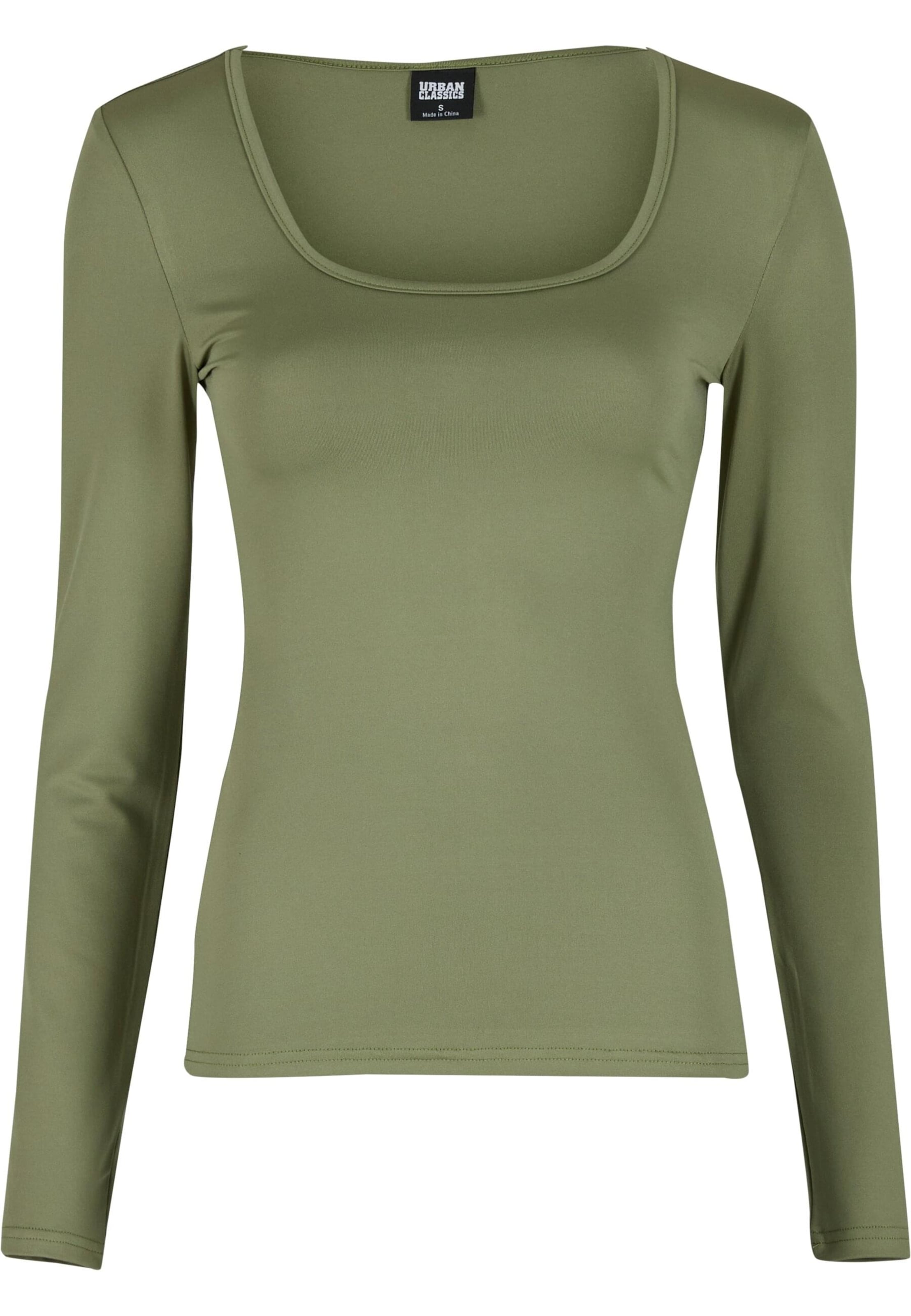 Maglietta di Urban Classics in verde: frontale