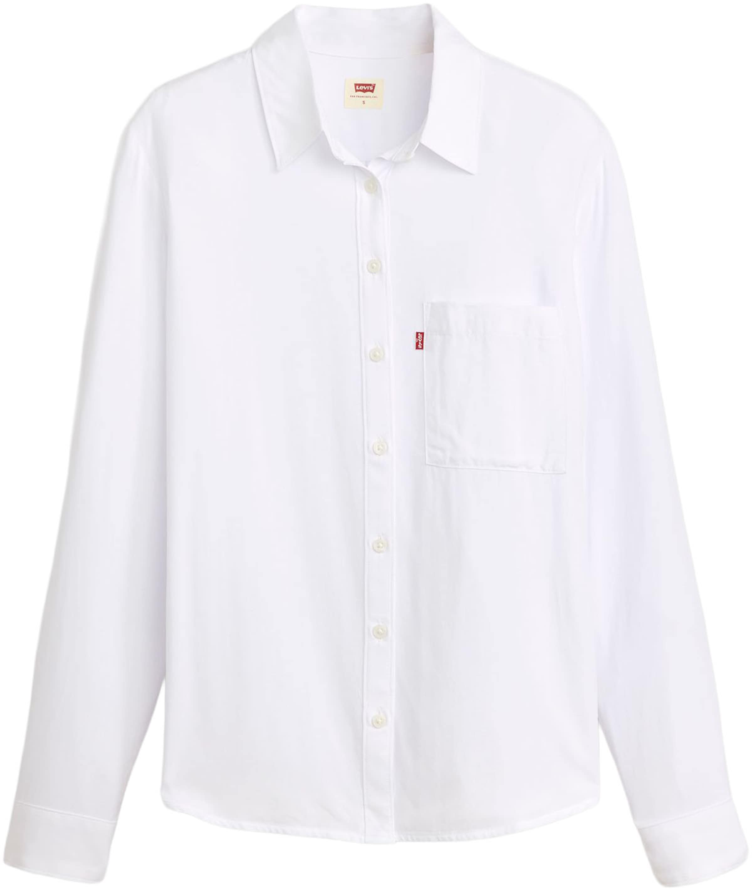 LEVI'S ® Bluse in Weiß: Vorderseite