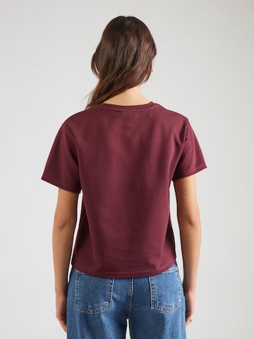 PIECES T-Shirt 'PCSKYLAR' in Rot
