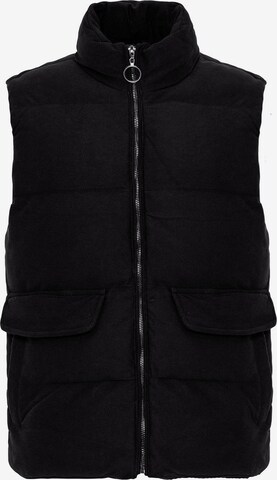 Antioch Vest in Black: front