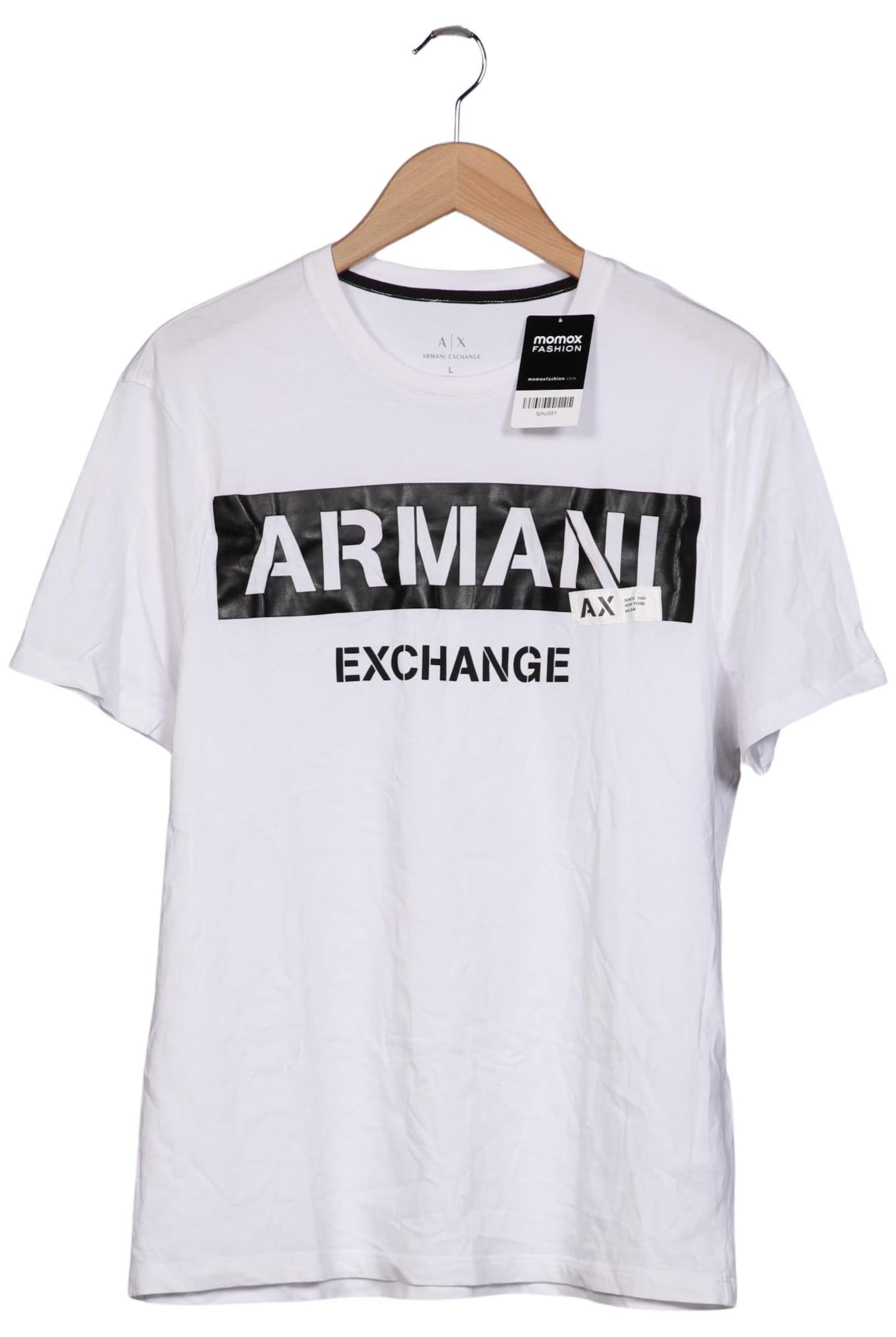 ARMANI EXCHANGE Shirt in L in White: front