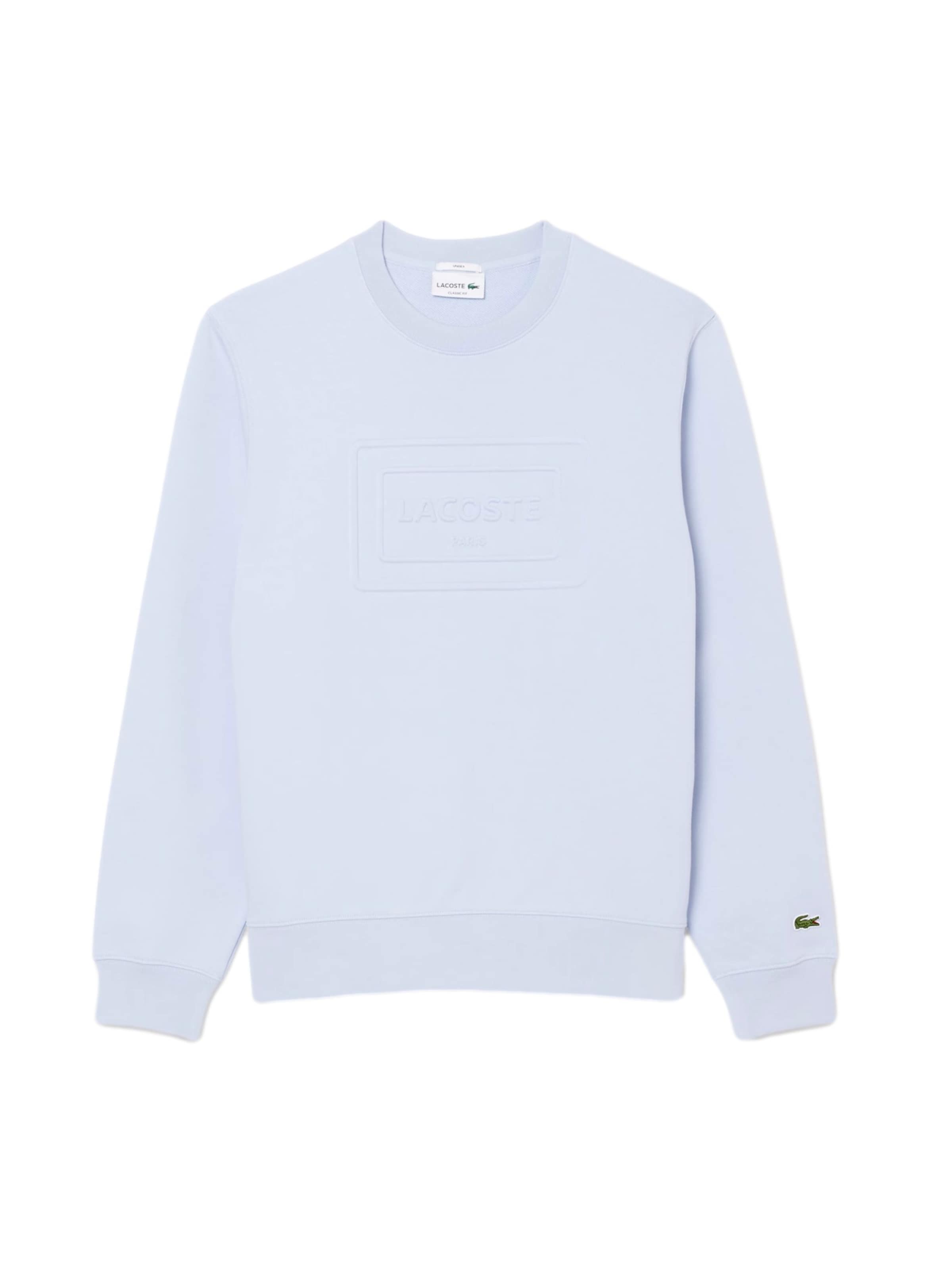 Felpa di LACOSTE in blu: frontale
