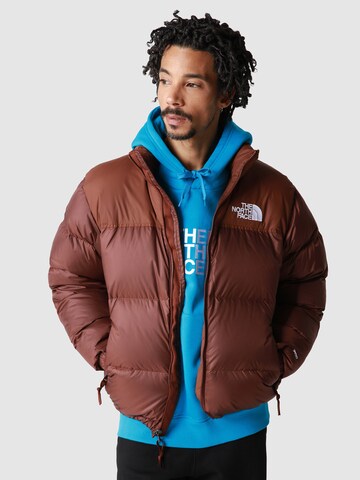 THE NORTH FACE - Ajuste regular Chaqueta de invierno 'M 1996 Retro Nuptse' en marrón