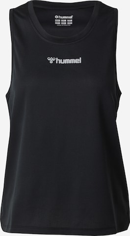 Hummel Футболка в Черный: спереди