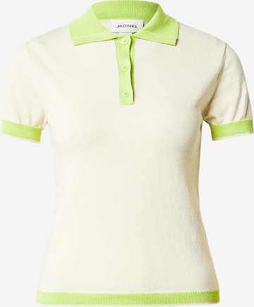 Monki - Jersey en verde: frente