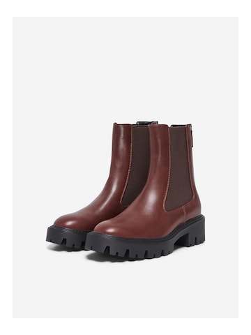 Chelsea Boots 'ONLBETTY-1' ONLY en marron