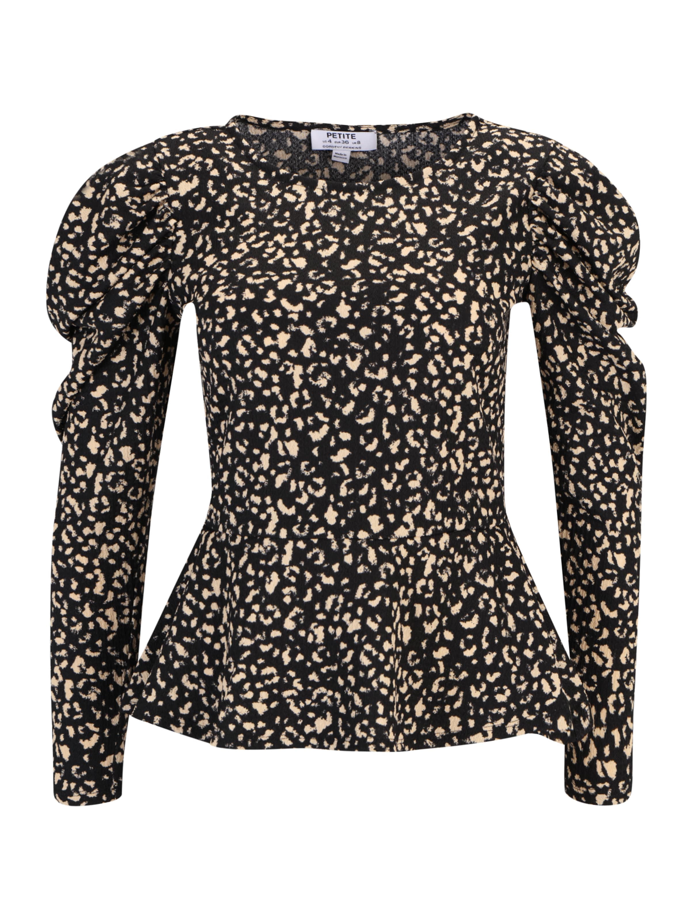 Dorothy Perkins Petite Μπλουζάκι σε μαύρο: μπροστά