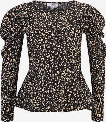 Dorothy Perkins Petite Shirt in Black: front