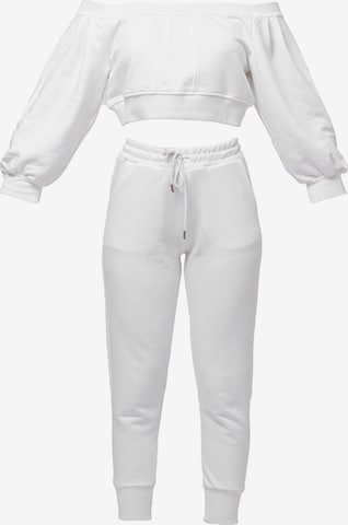 Tom Barron Freizeitanzug in Grau: Vorderseite