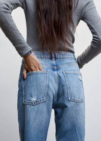 MANGO Regular Jeans in Blau