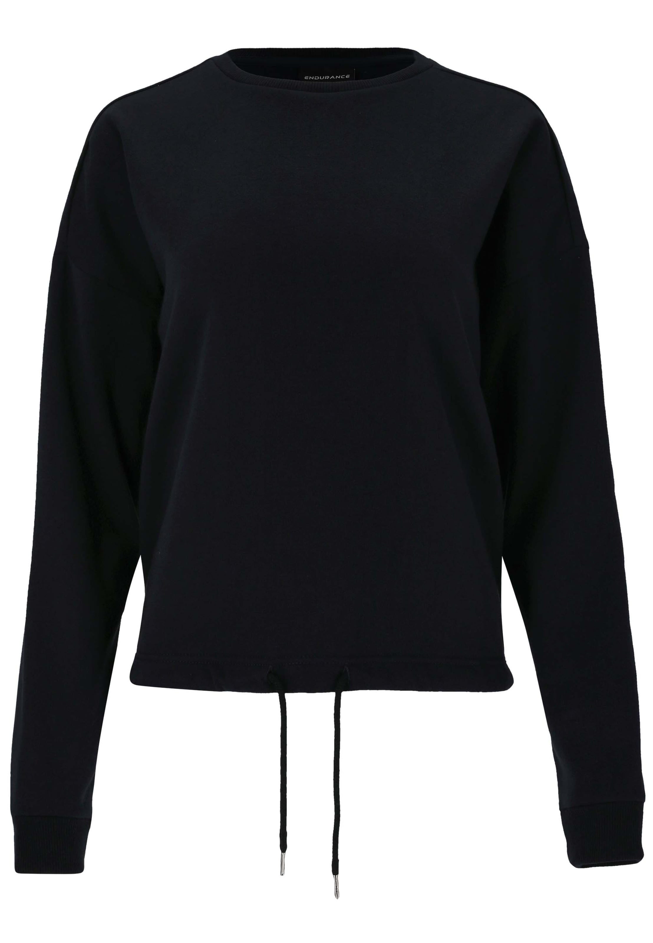 ENDURANCE Sports sweatshirt 'Sartine' in Black: front