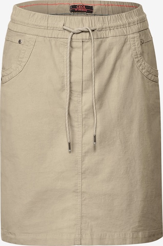 CECIL Skirt in Beige: front