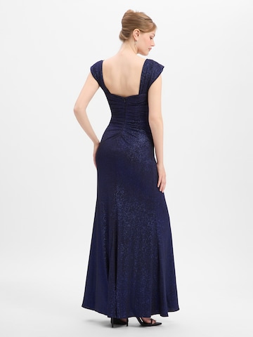 Robe de soirée Luxuar Fashion en bleu
