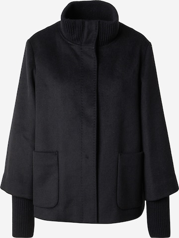 s.Oliver BLACK LABELPrijelazna jakna - crna boja: prednji dio