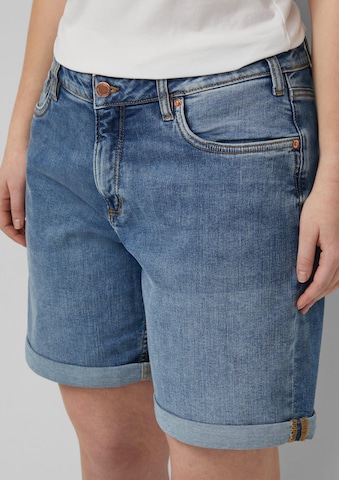 Coupe slim Jean QS en bleu