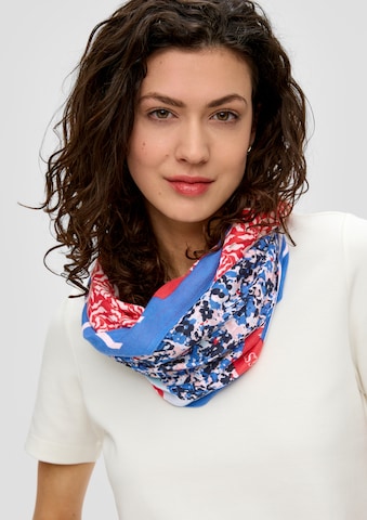 s.Oliver Scarf in Blue: front