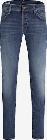 JACK & JONES Slimfit Jeans 'Glenn Fox' in Blauw: voorkant