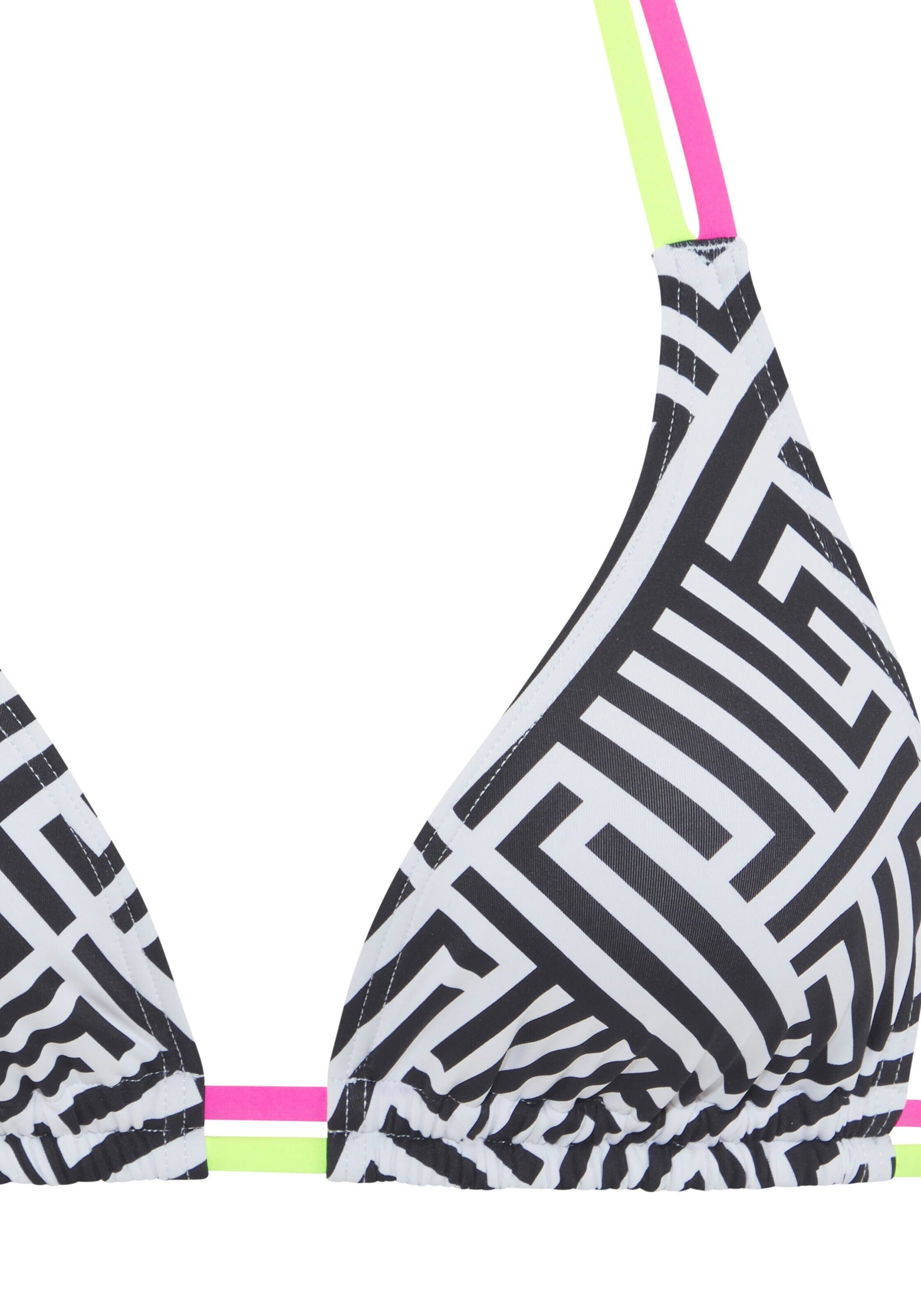 BUFFALO Triangle Bikini top in Black