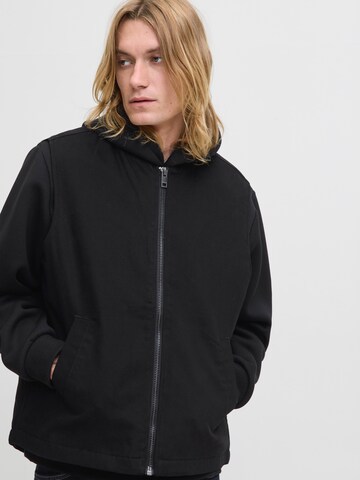 Gilet 'JJEDOVER' JACK & JONES en noir