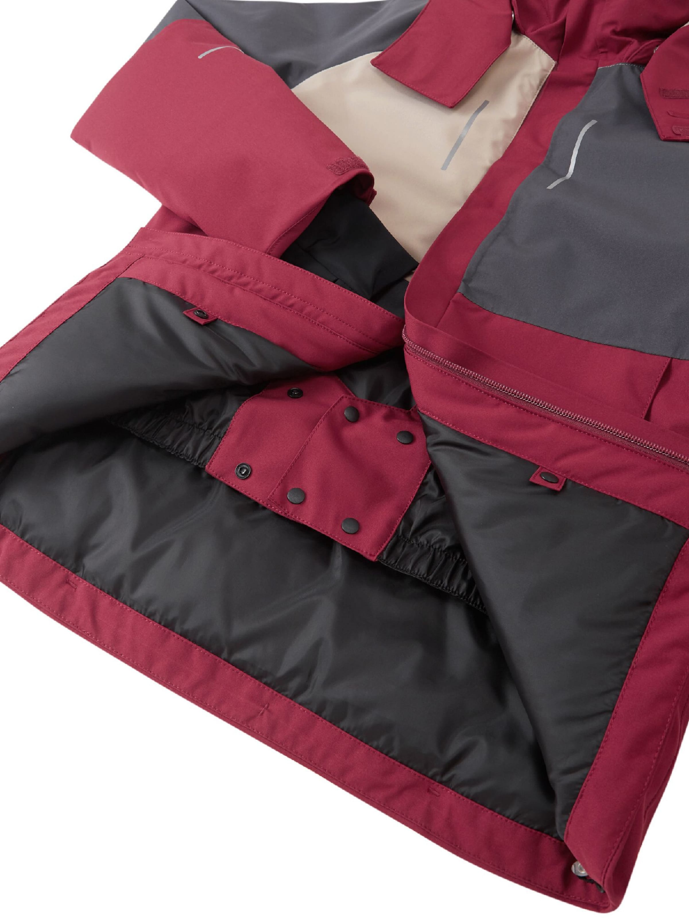 Reima Outdoorjas ' Iitto ' in Rood: voorkant