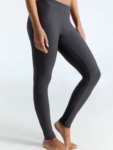 Leela COTTON Skinny Leggings in Grey