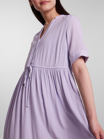 Robe-chemise 'OTENA' PIECES en violet