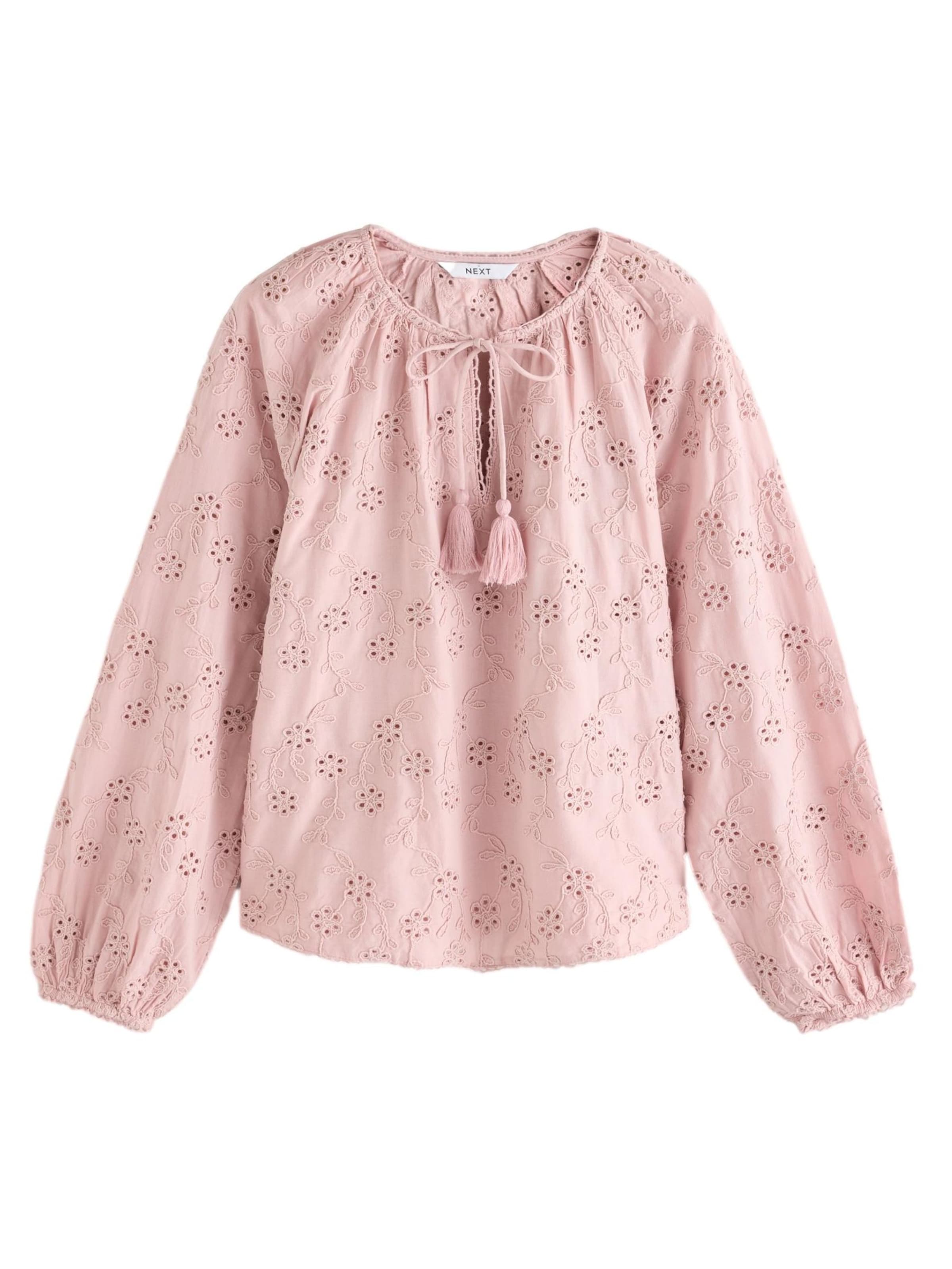 Next Bluse in Pink: Vorderseite
