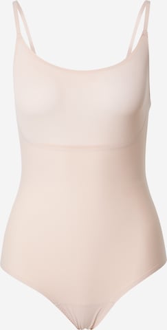 SPANX Shaping Bodysuit 'Thong' in Beige: front