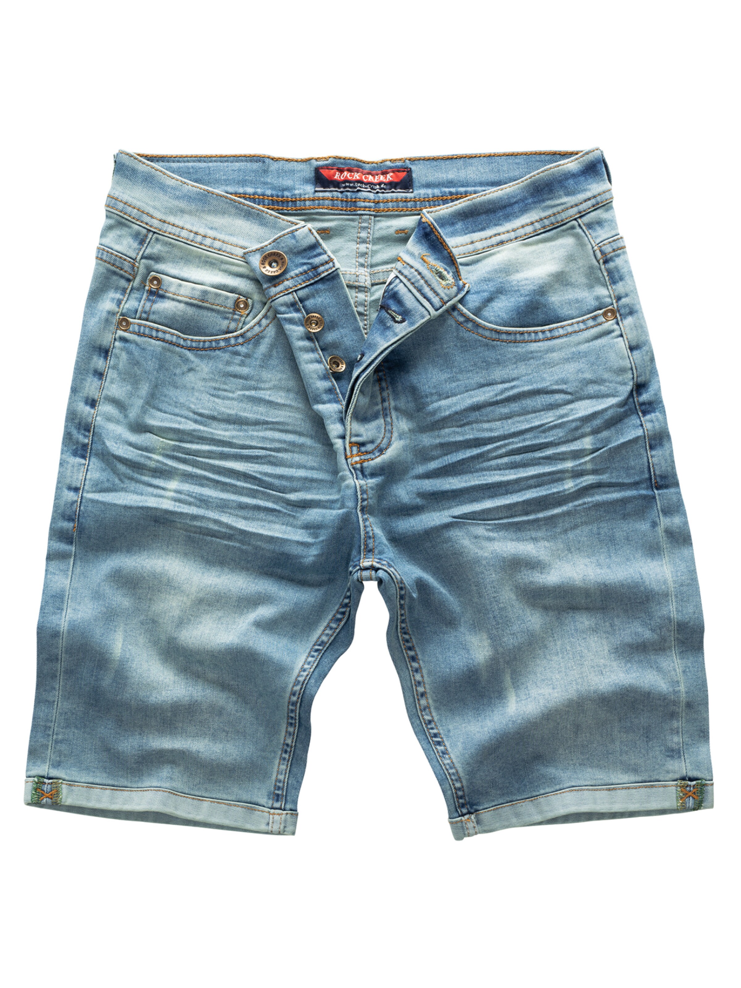 Rock Creek Jeans in Blue: front