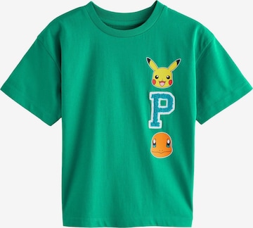 Next Tričko 'Pokémon' - Zelená: predná strana
