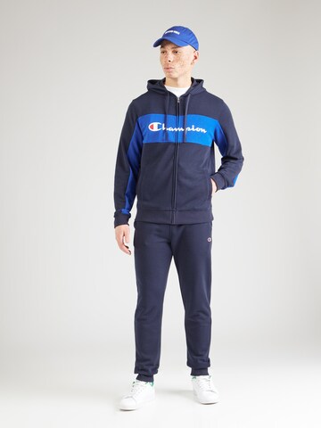 Tuta da jogging di Champion Authentic Athletic Apparel in blu: frontale