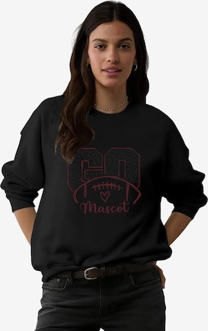 GORHEY Sweatshirt in Black: front