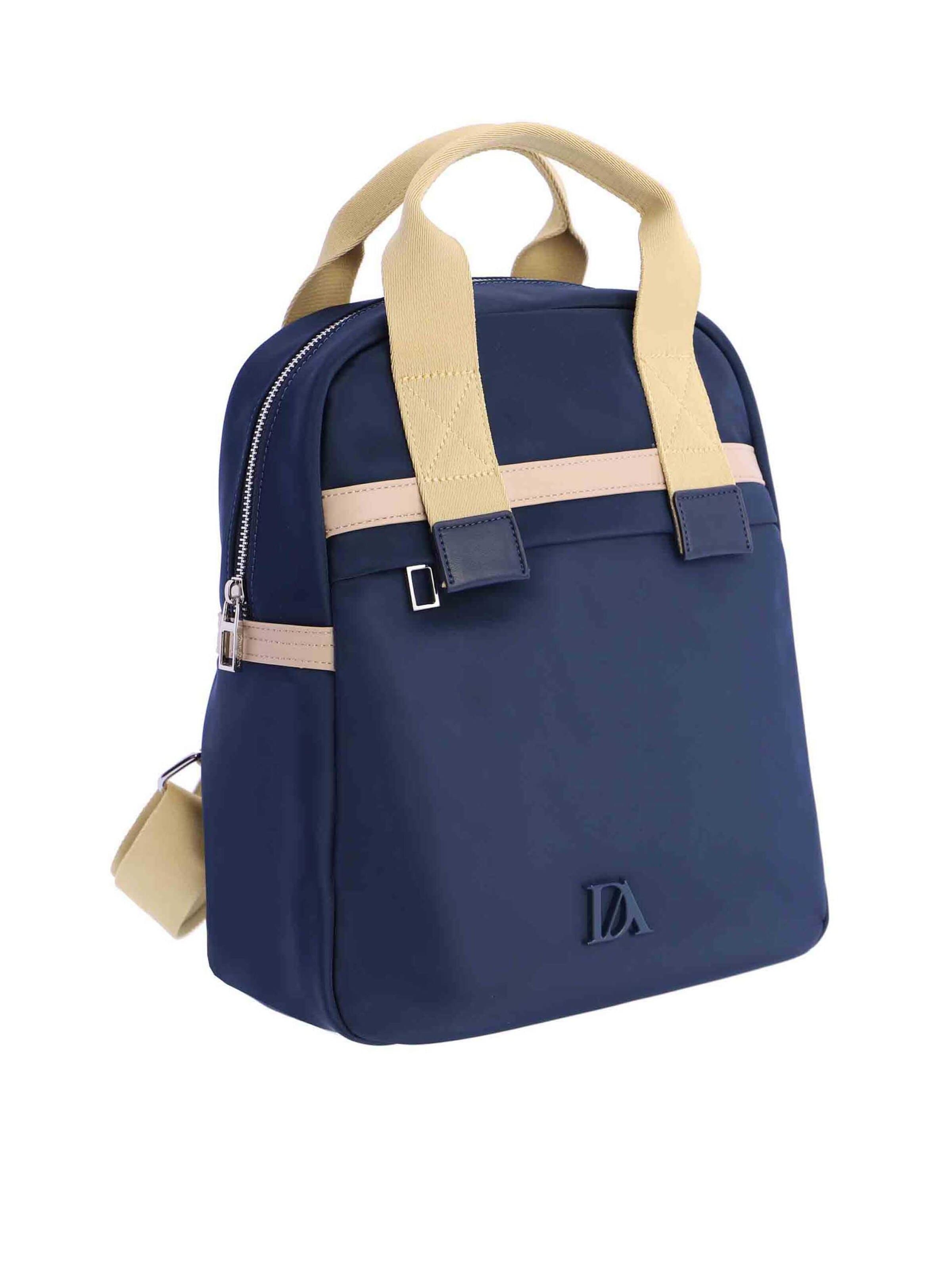 Don Algodon - Mochila 'Nazaré' en azul: frente