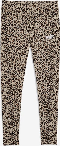 Pantalon de sport 'Essentials' PUMA en beige : devant