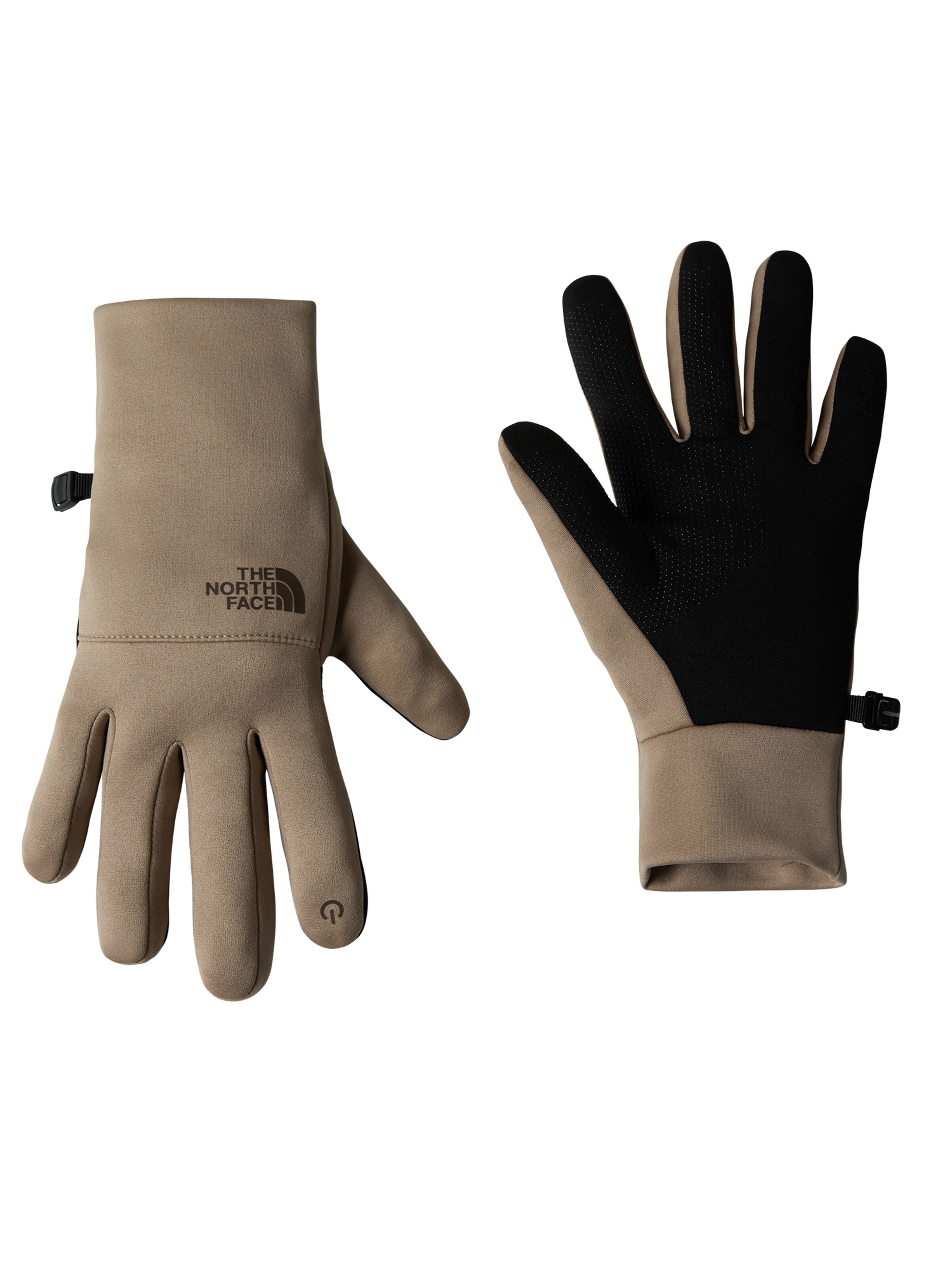Gants 'Etip' THE NORTH FACE en vert : devant
