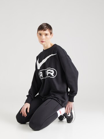 Nike Sportswear Sweatshirt 'Air' in Zwart